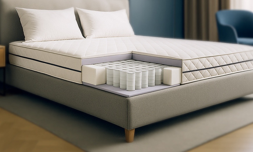 Image 2: Colchón muelles ensacados Fuze con memory waterfoam