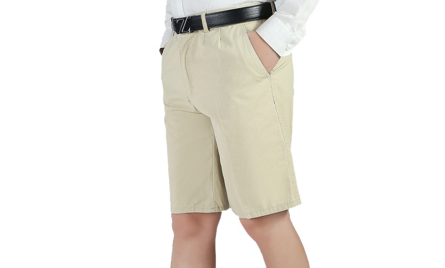 Image 10: Men's Casual Suit Shorts