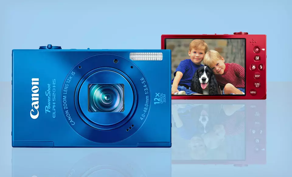 Canon PowerShot ELPH 520 HS 10.1MP 12x Optical Zoom Camera (Up to 61% Off). Multiple Options. Free Shipping and Returns. - Primary Image