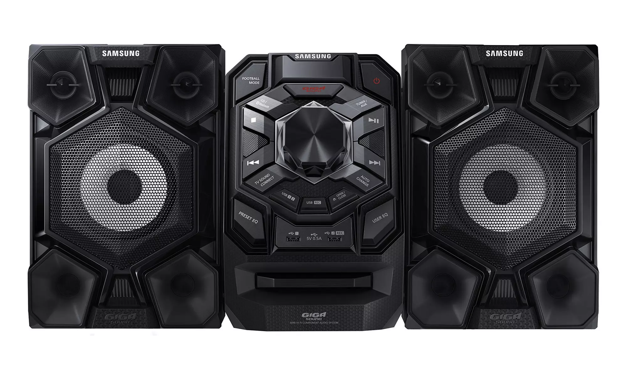 Samsung 230-Watt Giga Sound System with Bluetooth, CD Player, and FM Radio - Second Medium