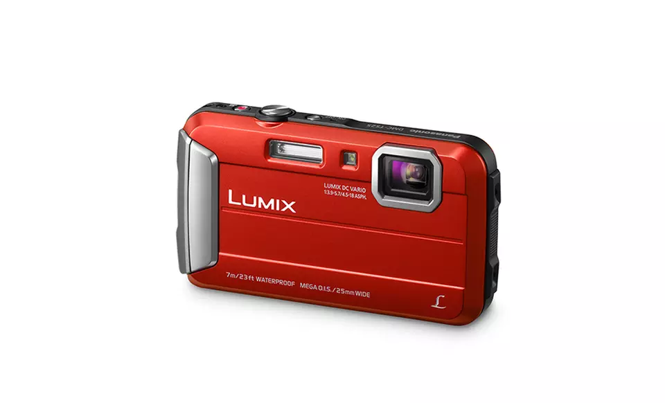 Panasonic Lumix 16.1 MP Rugged Digital Camera with 8x Intelligent Zoom (DMC-TS25). - Second Medium