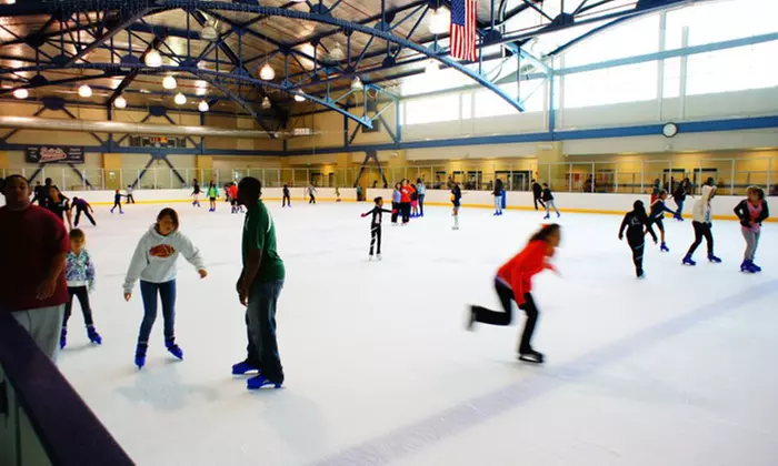Ice Skating for Two or Four at Kroc Center Ice (Up to 38% Off)   - Primary Image