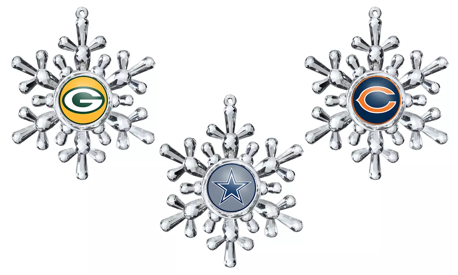 NFL Snowflake Ornament - Primary Image