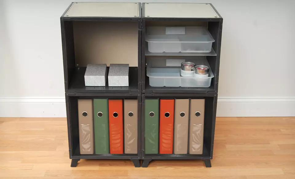 Up to 40% Off Yube Cube Modular Storage Furniture. Two Sets Available. Free Shipping and Returns. - Second Medium