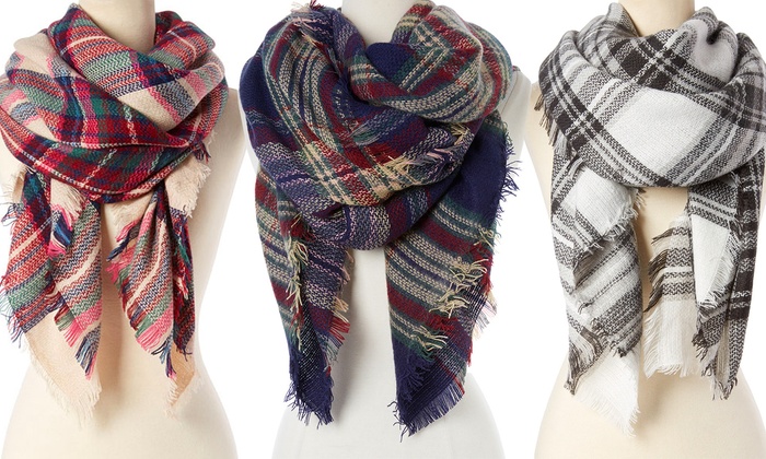 classic plaid scarf