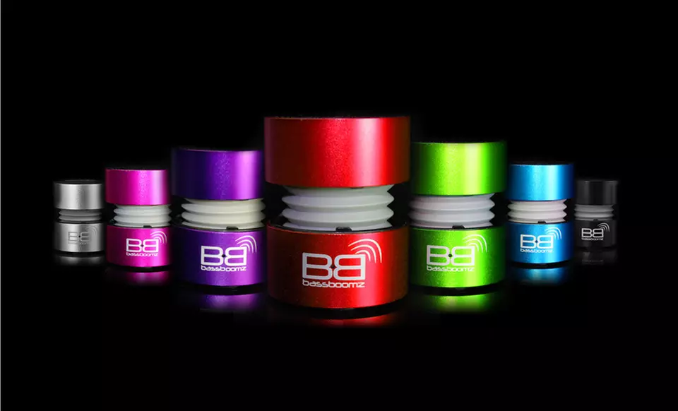 BassBoomz Portable Bluetooth Speaker. Multiple Colors Available. - Primary Image