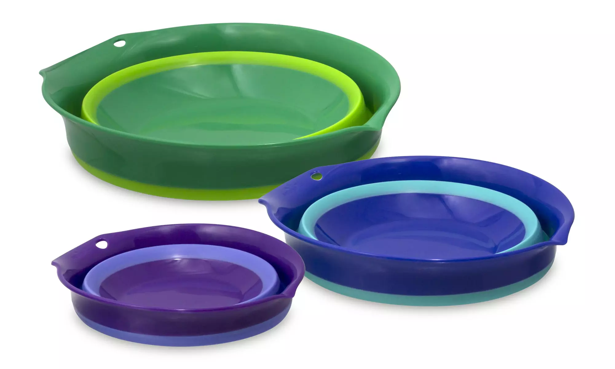 Squish Collapsible Mixing Bowl Set (3-Piece) - Second Medium