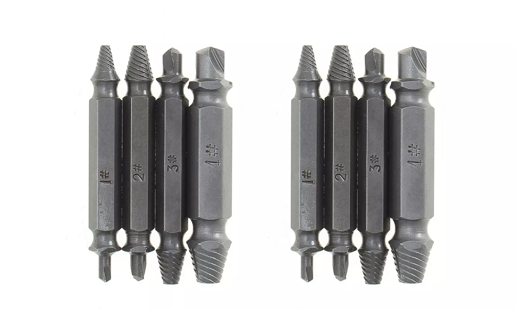 Double-Sided Damaged Screw Extractors with Storage Case (5-Piece) - Second Medium