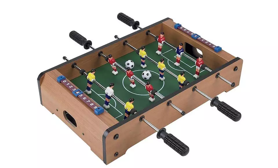Mini Tabletop Air Hockey, Pool, or Foosball Game. Free Returns. - Second Medium