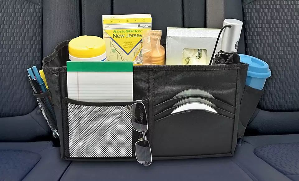 Auto Console Organizer. Free Returns. - Second Medium