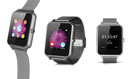 Smartwatch Smartek SW-832M, multifunzione, con slot per scheda SIM e scheda MicroSD, disponibile in 2 colori