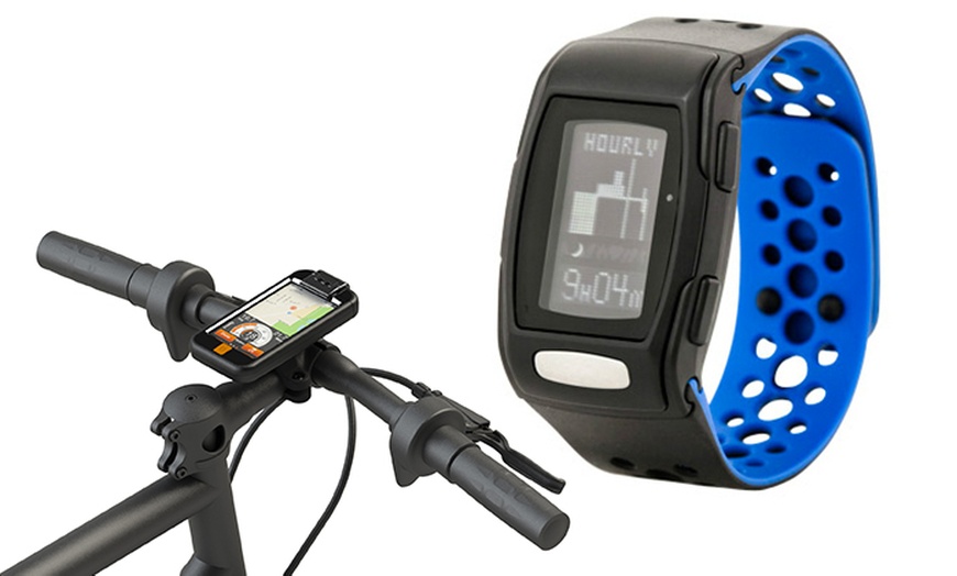 Image 1: Lifetrak Smartwatch + iBike GPS