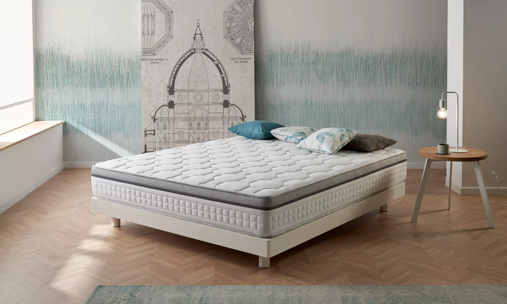 Matelas à ressorts ensachés Royal Spring Comfort, dimensions au choix, livraison offerte - Primary Image