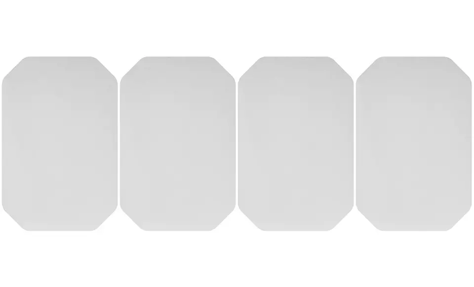 Set of 4 Clear Acrylic Placemats - Second Medium