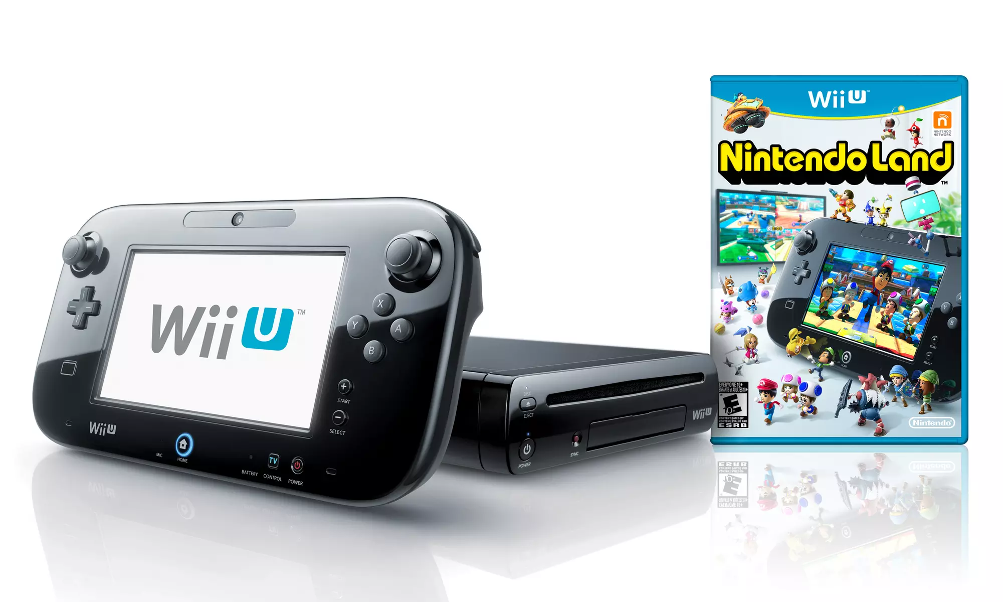 Nintendo Wii U Deluxe Set with Nintendo Land (Manufacturer Refurbished) - Primary Image
