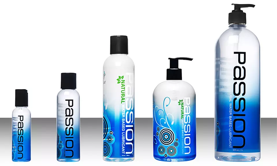Passion Natural Water-Based Lubricant (2 Oz.-34 Oz. Available) - Primary Image