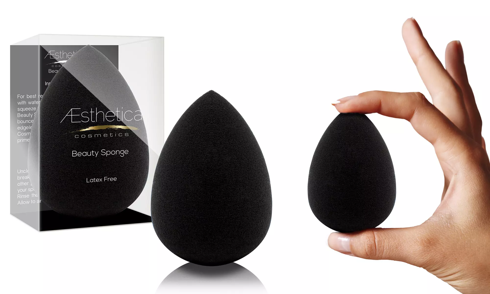 Aesthetica Cosmetics Cream Contour Kit with Optional Beauty Sponge - Second Medium