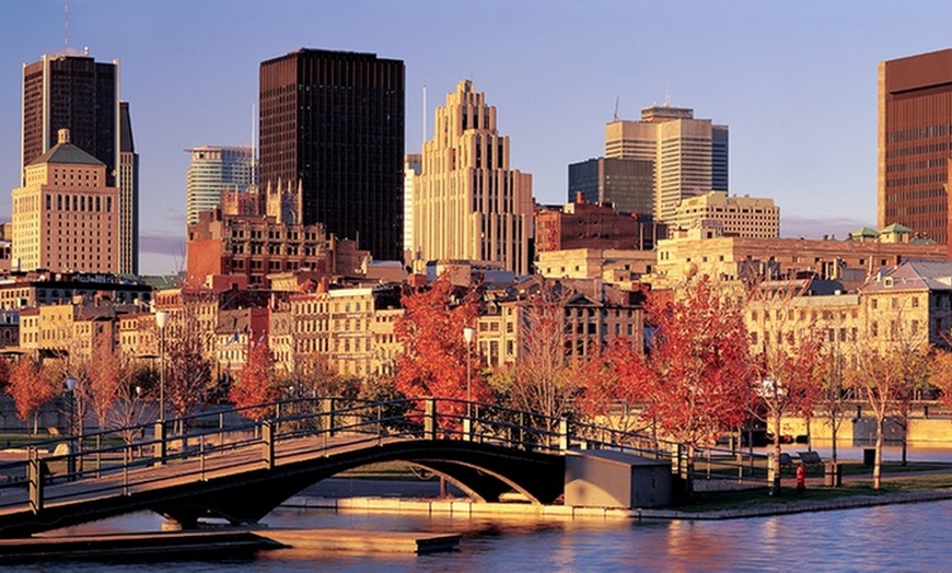 Image 2: Stay in the Marriott in Old Montreal