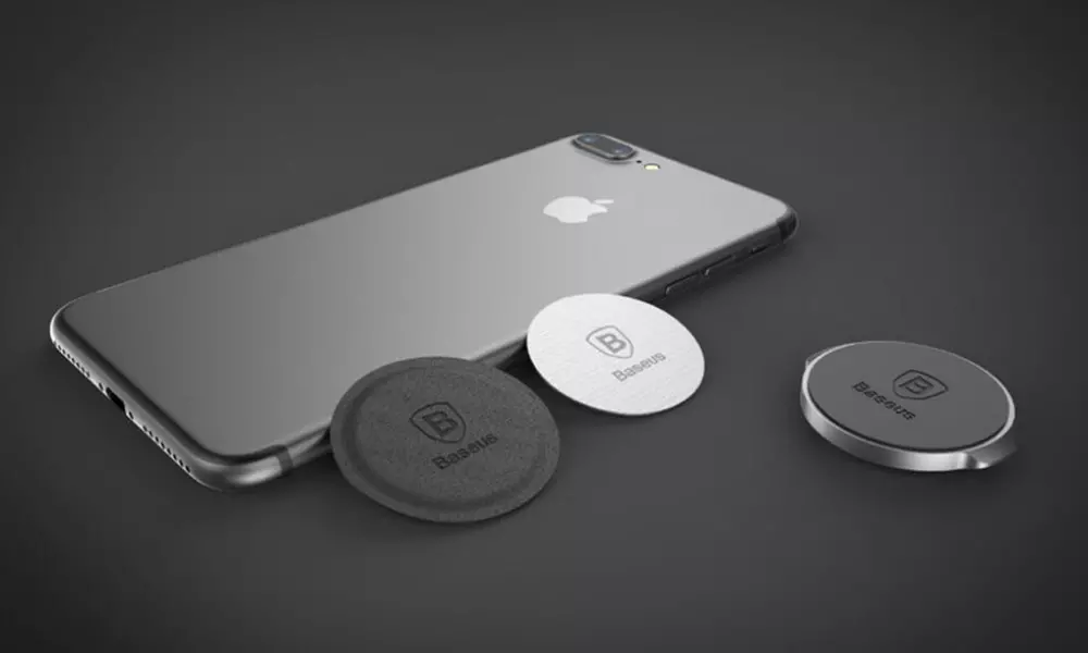 Porte-smartphone magnétique de la marque Baseus, Livraison offerte - Primary Image