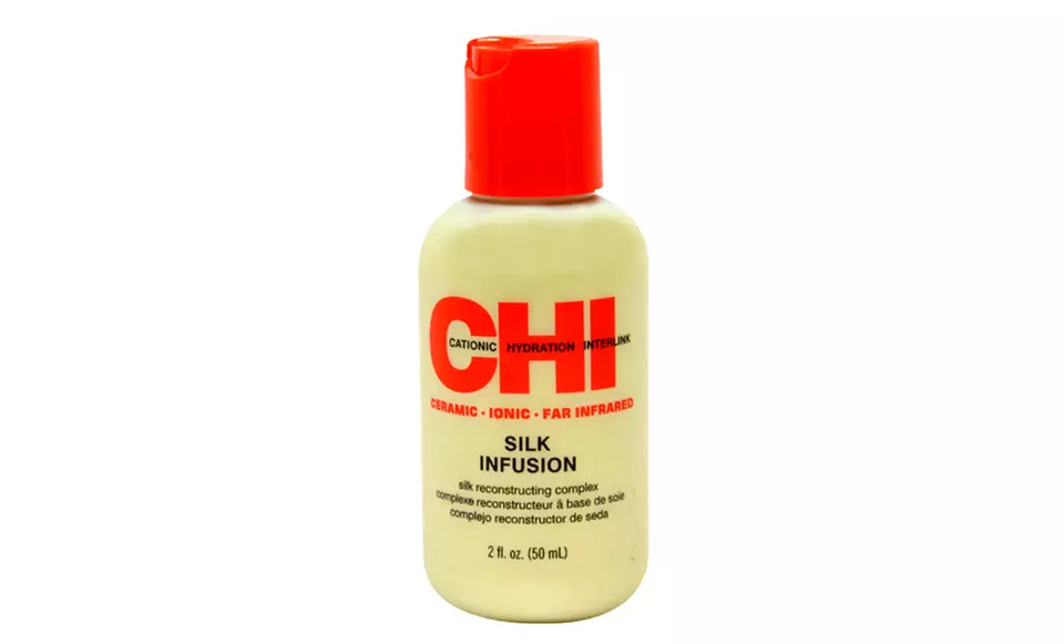 Chi Silk Infusion Heat-Protection Hair Serum; 2 Fl. Oz. - Primary Image