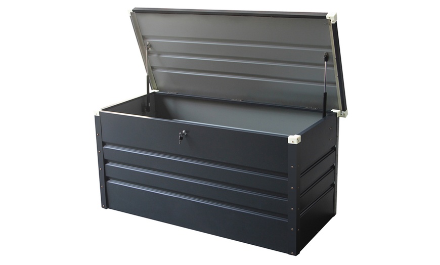 Image 1: Rust-Resistant Metal Chest