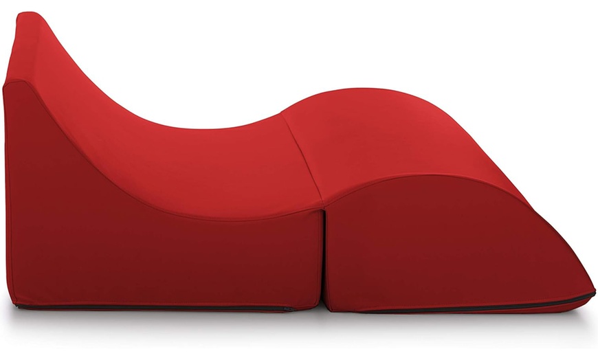 Image 28: Puf chaise longue convertible