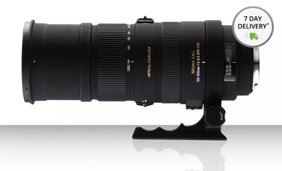 Sigma 150-500 f/5-6.3 APO DG OS HSM Autofocus Lens for Canon or Nikon. Free Returns. - Primary Image