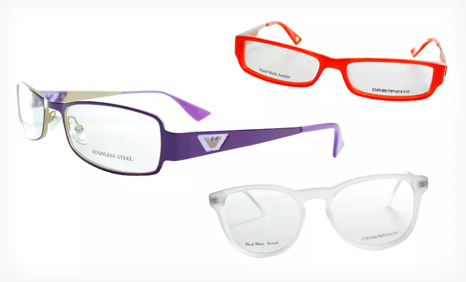 $39.99 for Emporio Armani Optical Frames (Up to $249.99 List Price). Free Shipping and Returns. - Primary Image
