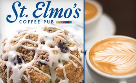 $7 for $15 Worth of Coffee and More at St. Elmo's Coffee Pub - Primary Image