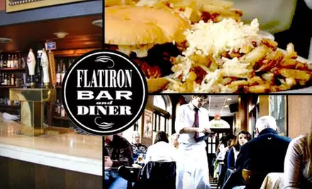 $15 for $30 Worth of Fine Pub Dining at Flatiron Bar and Diner - Primary Image