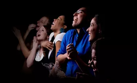 $15 for Two Performance Tickets and $10 Worth of Food and Drinks at Moxies Comedy Zone in Statesville ($30 Value) - Primary Image