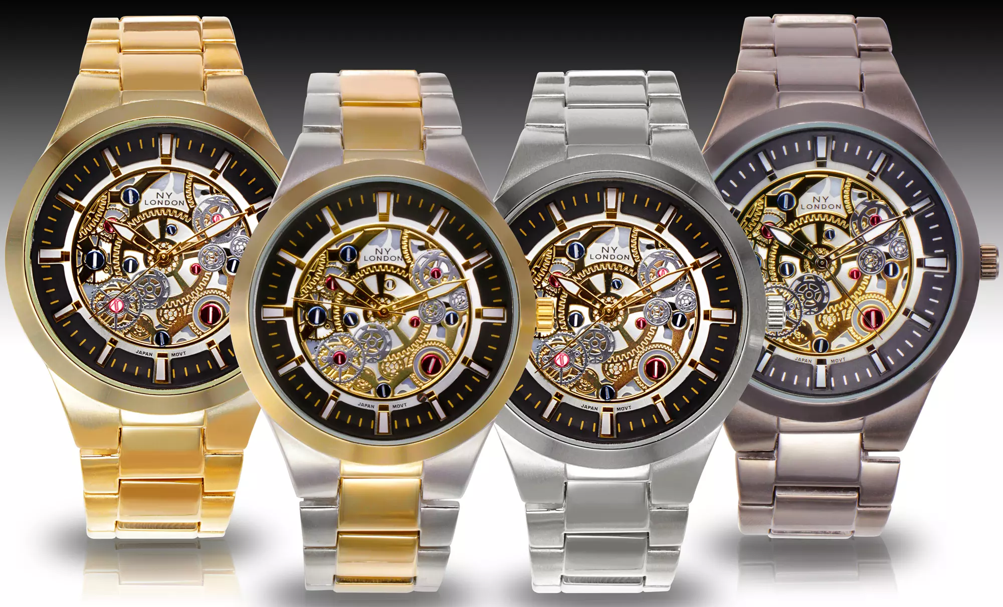 NY London Men's Skele Watch - Primary Image