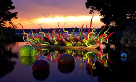 Dale Chihuly Art Exhibit for Two, Four, or Six at Dallas Arboretum and Botanical Gardens (Half Off) - Primary Image