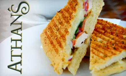 $5 for $10 Worth of Authentic Artisan Coffee, Pastries, and More at Athan's Bakery - Primary Image