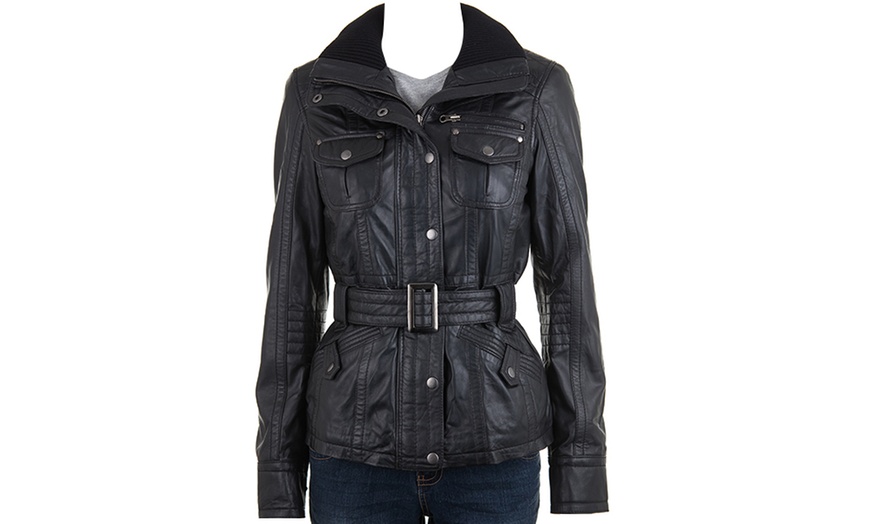 Image 2: Ladies’ Woodland Leather Jackets