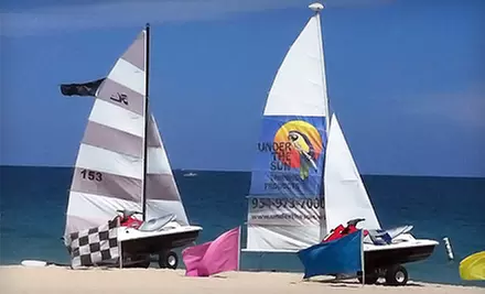 One or Three Sailing Lessons or Boat Rental at On the Beach Watersport (Up to 54% Off) - Primary Image