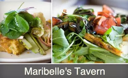 $15 for $30 Worth of Drinks and Dining at Maribelle's Tavern - Primary Image