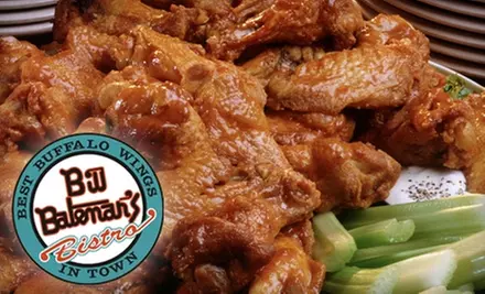 $15 for $30 Worth of Wings, Other Pub Fare, and Brews at Bill Bateman's Bistro - Primary Image