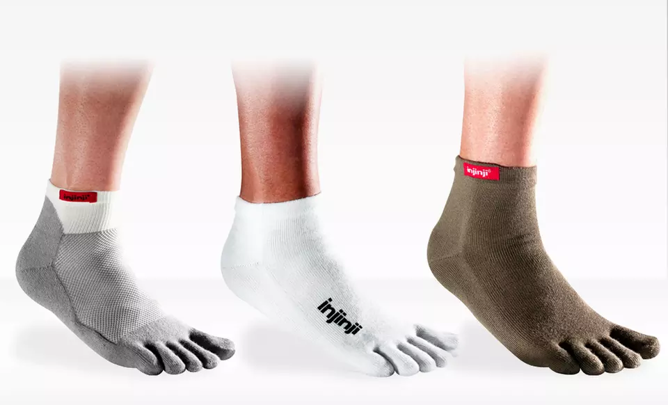 6 Pairs of Injinji Performance Toe Socks (Up to 71% Off). Multiple Styles Available. Free Shipping. - Primary Image
