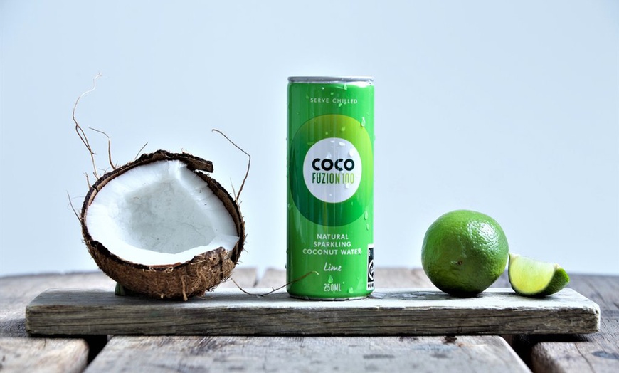 Image 10: Natural Sparkling Coconut Water