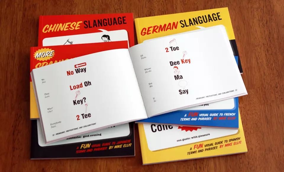 Slanguage Learning Language Books. Multiple Languages Available.  - Primary Image