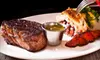 Steakhouse Fare and Seafood at Halo Steak Seafood and Wine Bar (Half Off). Three Options Available.
