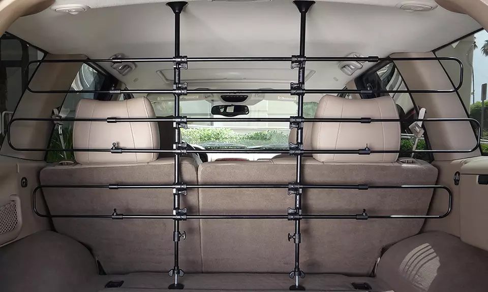 Universal Quick-Setup Vehicle Pet Barrier - Primary Image