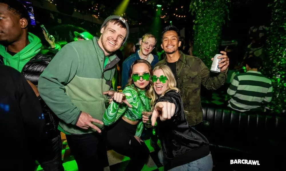 Join the St. Patrick's Day Bar Crawl Extravaganza