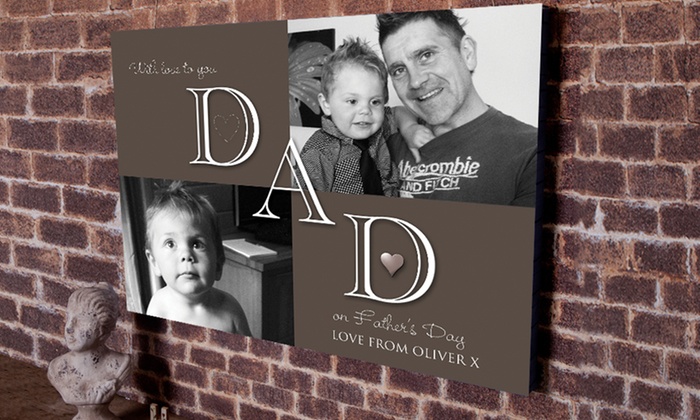 fathers day canvas