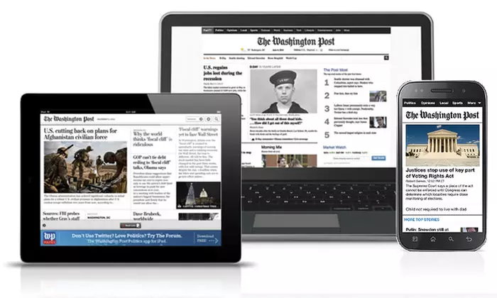 $19 for One Year Digital Premium Access to The Washington Post ($149 Value) - Primary Image