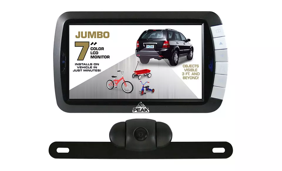 Peak 7-Inch Wireless Backup Camera - Primary Image