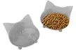 Petmaker Cat-Shaped Food and Water Dishes (2-Piece) - Second Medium
