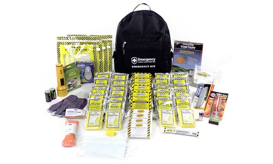 3-Day Emergency Backpack Kits for 2 or 4 People | Groupon