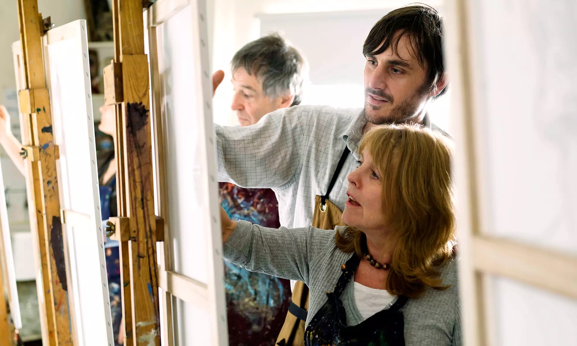 One Three-Hour Painting Class for One or Two at Stairway to Art (Up to 56% Off) - Primary Image